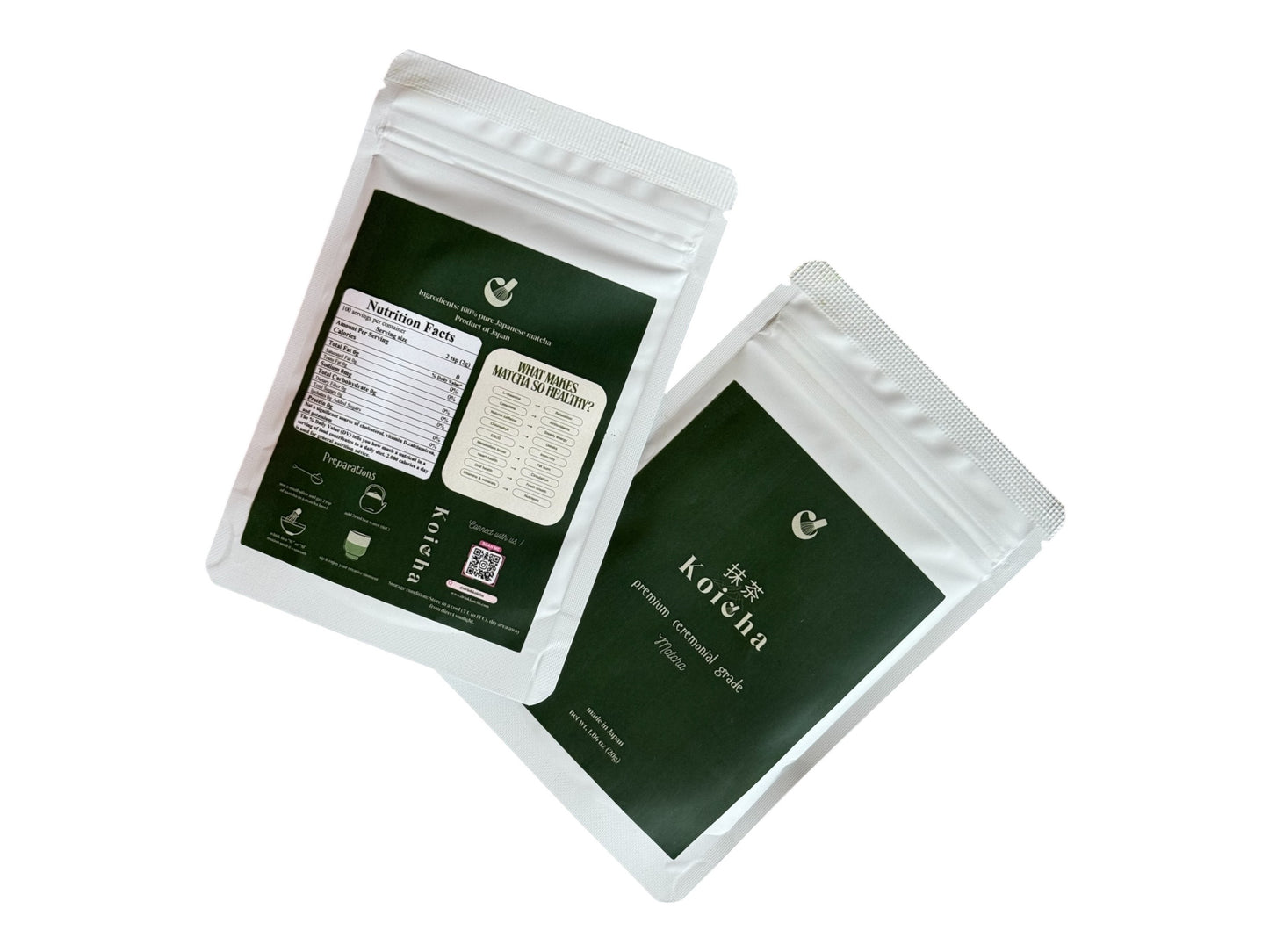 Premium Ceremonial Matcha 20g & 1kg